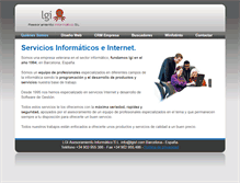 Tablet Screenshot of lgisl.com